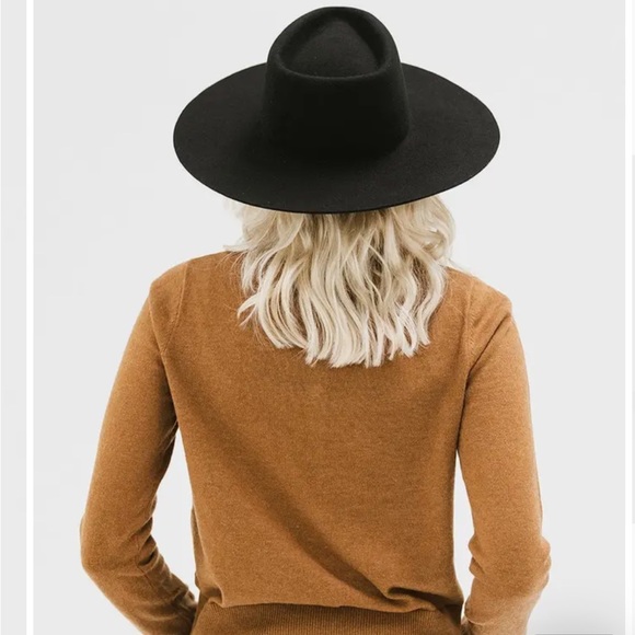 Gigi Pip Dakota Wide Brim Felt Hat NWT - Picture 4 of 8